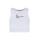 Karl Kani Γυναικεία αμάνικη μπλούζα Small Signature Essential Racer Rib Top